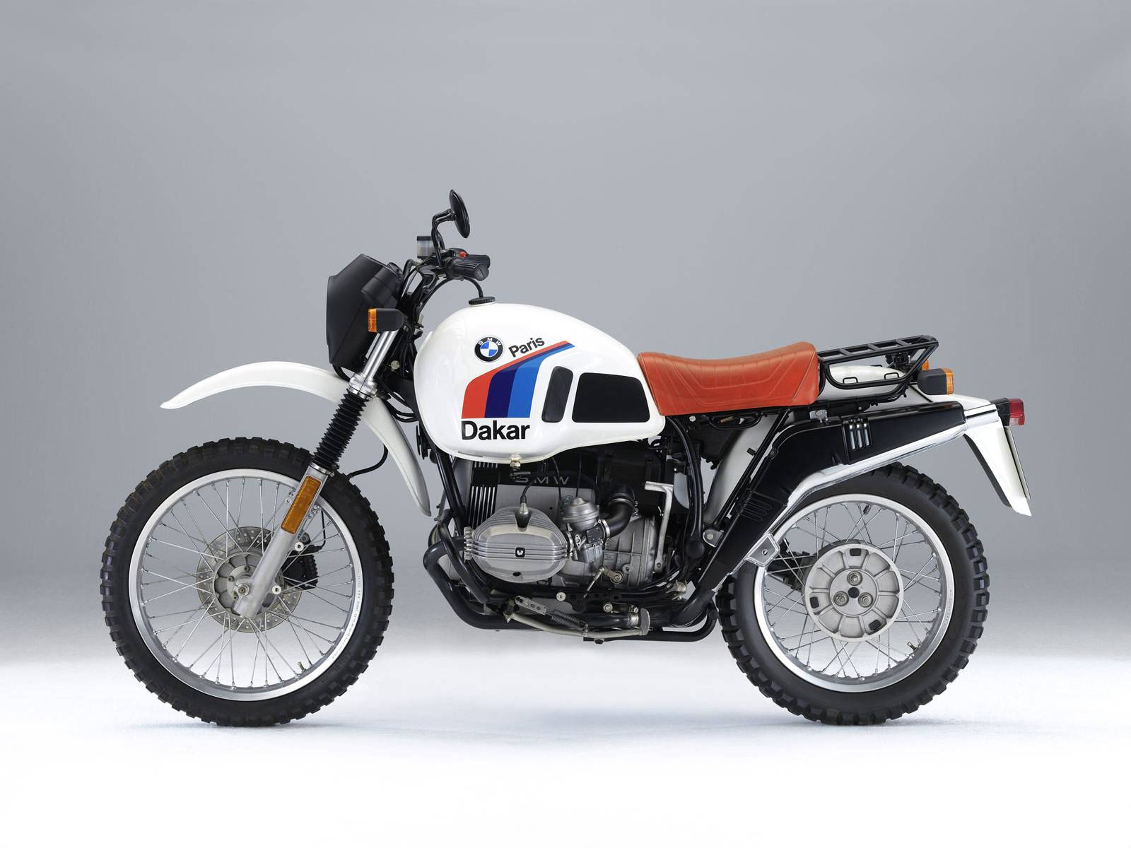 BMW R80GS Gauche